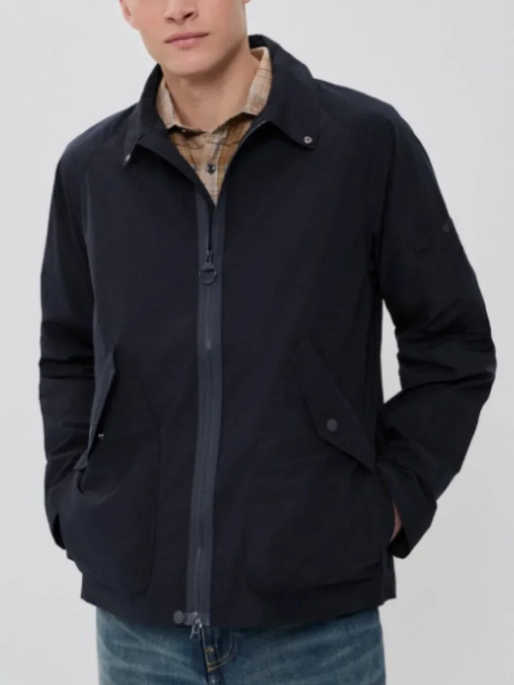 Navy~Barbour Re-Engineered Endurance Casual Jacket MSRP$330 British Heritage